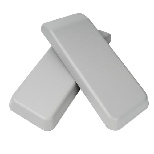 MingYi.office Arm Pads Caps Replacement for Haworth Very Office Chair. Used on Both Height Adjustable and 4D Arms. Sell as Sets with Left and Right Armrest lids. (Grey) - color: Grey