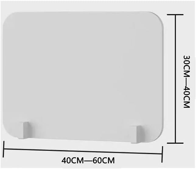 Acoustic Desk Divider Soundproof Privacy Panel Noise Reducing Partition for Students Tabletop Divider (Size: 40 x 50 cm) Enhance Focus and Productivity - size: 40x50cm