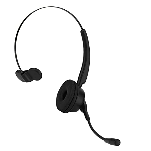 Call Center Headset with Noise Cancelling Mic - 12 Hours Wireless Communication