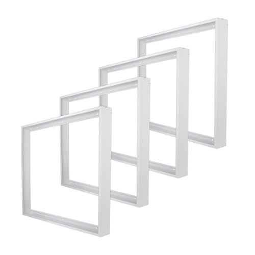 MW 4-Pack 2x2 Surface Mount Kit for LED Flat Panel Light-Aluminum Ceiling Frame for 24" x 24" x 3.13" , Good for Edge-Lit and Back Lit Panel - color: 2*2, size: 4 Pack