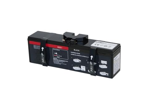 APCRBC163-UPC Replacement Battery for APC Back-UPS Pro Gaming 1500VA by UPC | Compatible with RBC163 & APC UPS Models: BGM1500B-US, BR1500MS2, BGM1500-US | 24V Sealed Lead-Acid Battery