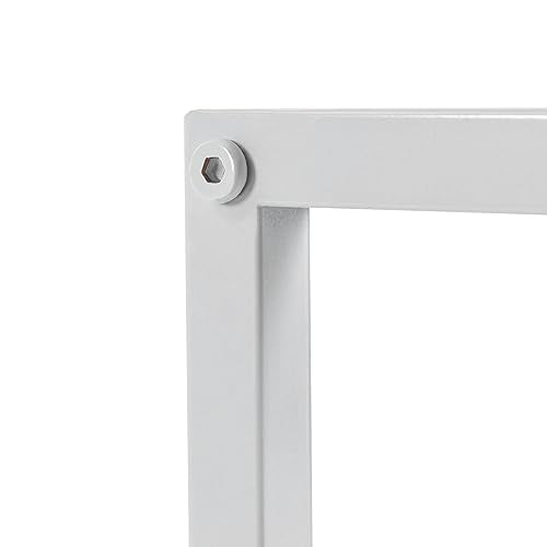 2 Tiers Metal Rolling File Carts with Wheels,Hanging Files Movable Pull-Out Folder Rack,Drawer File Cabinet Movable Pull-Out File Cabinet for Office, Classroom, Home Study, or Printer Room