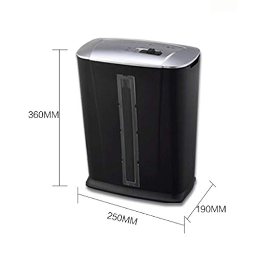 Office Segment Shredder-6-Sheet High-Security Micro-Cut Paper, Credit Card Home Office Shredder