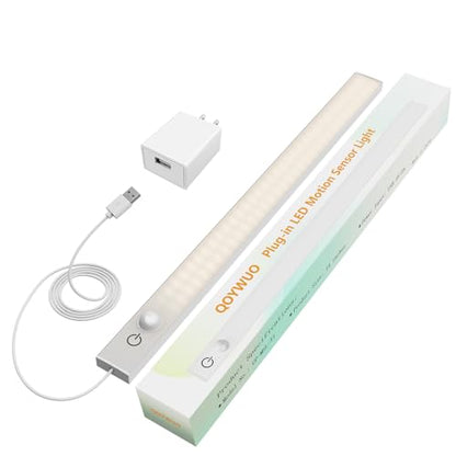 USB Plug-in Motion Sensor Light, Night/Day/ON Modes, Bright&Dimmable - color: 4000K Neutral White, size: 1-Bar