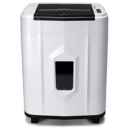 Aurora AU120MB 120-Sheet Auto Feed High Security Micro-Cut Paper Shredder / 30 Minutes (White/Black) - style: 120-Sheet AutoFeed MicroCut (White)