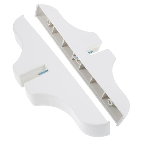 Uonlytech 2 Pcs Removable Privacy Screen Base Thickened Divider Feet for Room Partition Brackets Plastic Divider Support for Home Office Adjustable Screen Holder