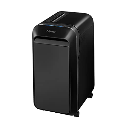 Fellowes Mfg Co. 5015401 Powershred LX220 20 Manual Sheet Capacity Micro-Cut Shredder - Black - style: 20 Sheet - Black