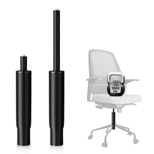 9 Inches to 15 Inches Short Office Chair Cylinder Replacement, 5.5" Stroke, Heavy Duty 1000 lbs, Lower the Seat Height by 2", Fits for Office Chair High Base Short Person, Class4 (Sinking 2.4") - size: 5.5'' Travel Length(Sinking 2.4")