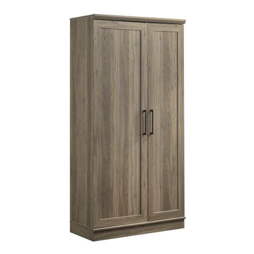 Sauder HomePlus Storage Cabinet/ Pantry cabinets, Salt Oak finish - color: Salt Oak