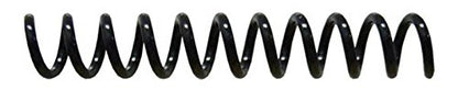 Akiles Spiral Coil Binding Spines 7mm x 305mm, Black | 9/32 x 12-inch, 4:1 pitch, Pack of 100 - color: Black, size: 7mm x 305mm (9/32" x 12")