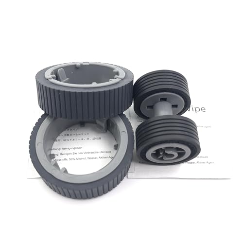 PA03670-0001 PA03670-0002 Scanner Paper Consumable Kit Pick Roller + Brake Roller Pickup Roller Compatible with fi-7160 fi-7260 fi-7140 fi-7240 fi-7180 fi-7280 fi-7300NX