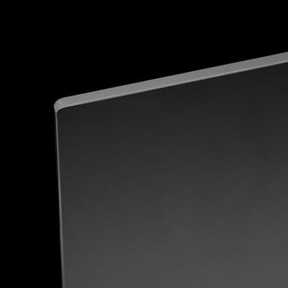 Acrylic Free Standing Screen, 60 x 18 Divider for Desk Privacy Home Office - size: 60" x 18" x 2"