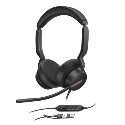 Yealink UH46 PC Headset with Mic Noise Cancelling Wired Headset USB-C/A - size: Stereo - UC