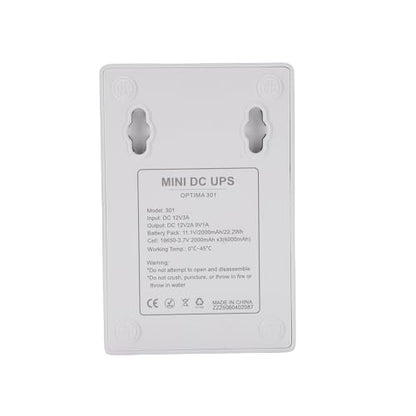 UPS Battery Backup, 6000mAh Uninterruptible Power Supply with 9V and Dual 12V DC Outputs for Router Modem Home Office Outdoor Networking Devices