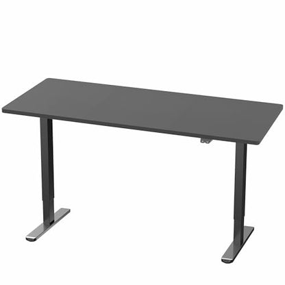 VIVO Black 60 x 30 in Standing Desk, DESK-KIT-0B6B - color: Black Top / Black Frame, size: 60 x 30 inch