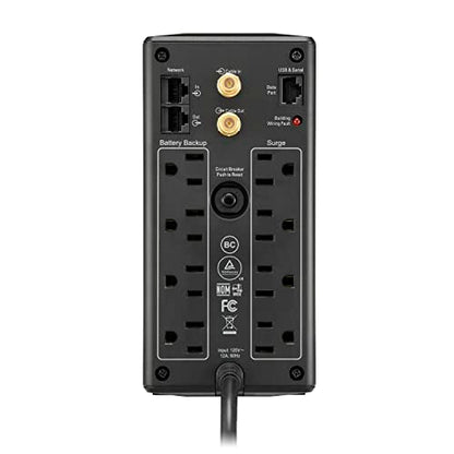 APC Battery Backup Surge Protector, BX850M Backup Battery Power Supply, AVR, Dataline Protection & UPS Battery Backup Surge Protector, BE650G1 Surge Protector