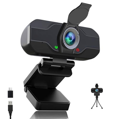 XPCAM USB C Webcam for PC/Laptop/Desktop Computer Camera with Microphone - color: 1080p usb c webcam