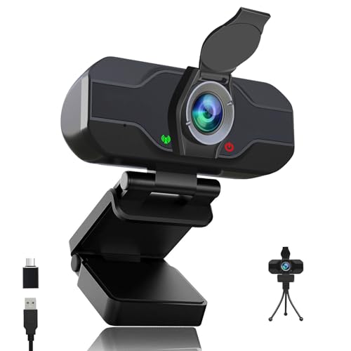 XPCAM USB C Webcam for PC/Laptop/Desktop Computer Camera with Microphone - color: 1080p usb c webcam