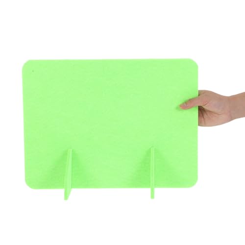 4pcs Desk Divider Privacy Panels 40x30cm Felt Table Partition Shields for Office and Classroom Use, Student Desk Privacy Trifold Folder for Exam and Workstation Separation