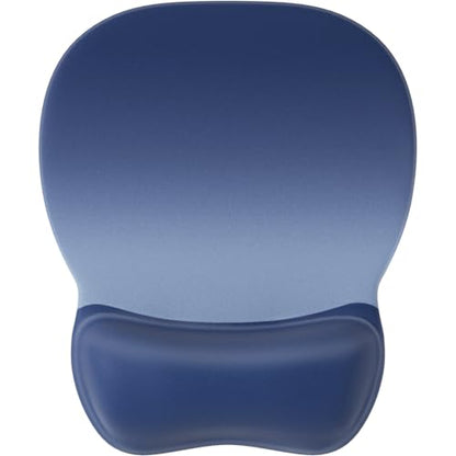 MROCO Ergonomic Mouse Pad with Gel Wrist Rest, 9.4 x 8.1 in, Blue Gradient - color: Blue Gradient