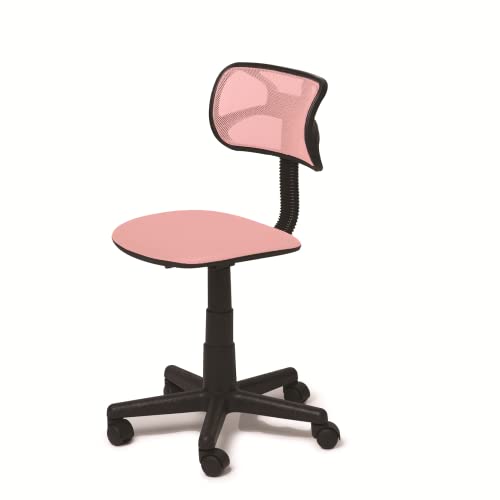 Urban Lifestyle Swivel Mesh Desk Chair, Blush 21D x 21W x 34H in - color: Blush