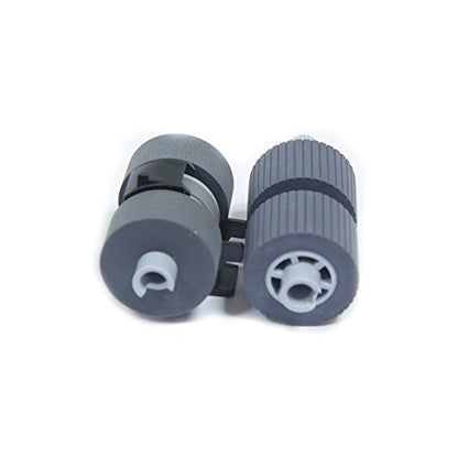 PA03338-K011 Pick Roller Set of 2 Rollers for Fujitsui FI-5750C FI-6670 FI5650C FI-5650C 5750 Scanners - color: PA03338-K011