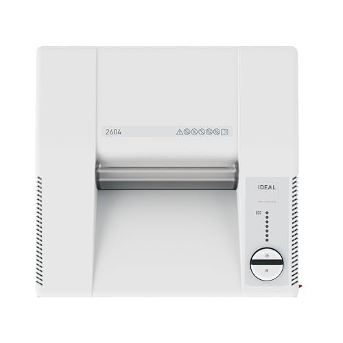 Ideal. 2604 Strip-Cut Centralized Office Paper Shredder, Continuous Operation , 27–30 Sheet Feed Capacity, 26 Gallon Bin, Shred Staples/Paper Clips/Credit Cards/CDs/DVDs, 1 HP Motor, P-2 Security - size: Strip Cut - 30 Sheets