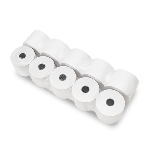 Paper Rolls One-Ply Adding Machine/Calculator 2-1/4" x 150 ft White 100/Ctn - size: 2-1/4" x 145\' 1-Ply Bond