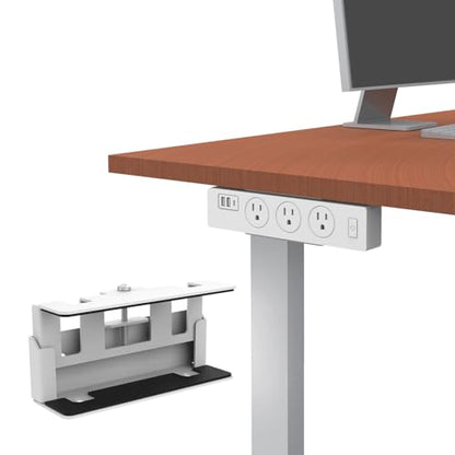 Monzlteck Universal Power Strip Mount, Put Your Power Strip Under the Desk or On the Wall-(Power Strip not Included)-Fits 1.6" to 2.4" Width (Pack of 4) - size: Small (Pack of 4)