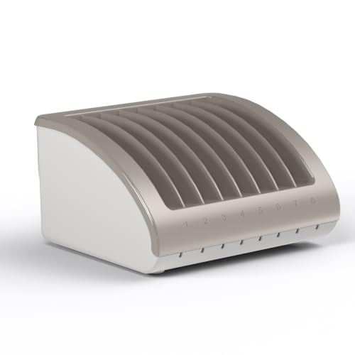 POCHAR 8-Device Universal AC Laptop Charging Station with Power Strip - size: 8 Tablet/Chromebook