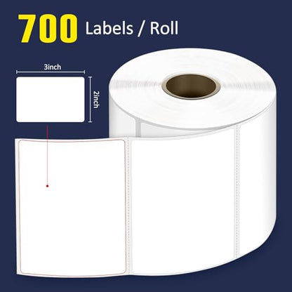 LLIKED 8400 Thermal Shipping Labels 3"x2", Strong Adhesive Labels - size: 3"x2"-12 Rolls