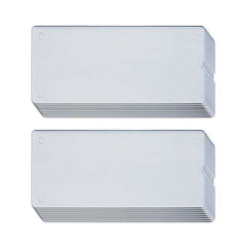 Blue Ginkgo 16-Drawer Cabinet Dividers, 16-Pack - color: Clear, size: 16 Drawer
