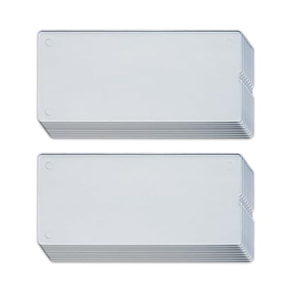 Blue Ginkgo 16-Drawer Cabinet Dividers, 16-Pack - color: Clear, size: 16 Drawer
