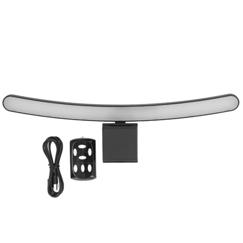 Space Saving LED Monitor Light Bar for Desk with Remote Control, 2950K to 6100K, Dimmable Lamp for Work and Leisure