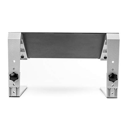 StarTech Adjustable Laptop Stand, Ergonomic Laptop Riser for Desk, Tilted