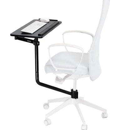 VIVO Black Office Chair Mounted 26 x 12 in Keyboard Tray, MOUNT-KB08C
