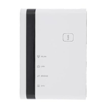 USB Print Server 4 Port, 10/100Mbps LAN and 2.4G Wireless Printer Sharing Hub for Home Office Network (US Plug)