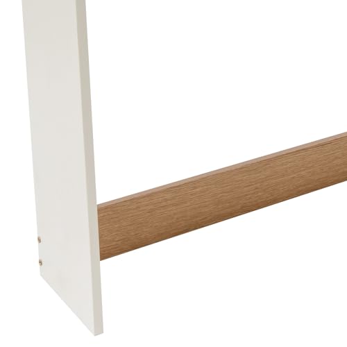 Desk Shelf 3 Tier Multipurpose Desktop Bookshelf with 2 Drawers Desktop Storage Organizer Desk Display Rack for Study Rooms Offices Bedrooms