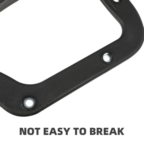 Office Chair Arm Rest Ring Replacement Part 2 Pieces Black
