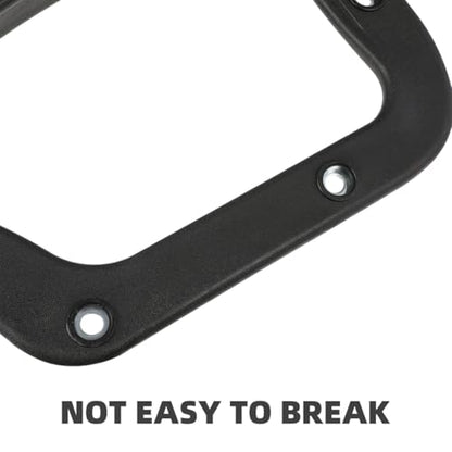 Office Chair Arm Rest Ring Replacement Part 2 Pieces Black