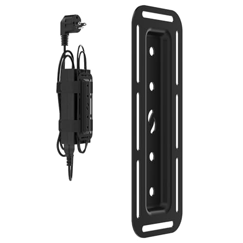 HumanCentric Universal Small Mounting Bracket for Small Devices | Fits Modems, Power Blocks, Mount on Wall or Under Desk, Vertically or Horizontally - size: Small & Micro