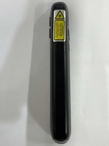 USB C Rechargeable Presentation Clicker with Green Light, Remote Clicker for Presentations Wireless Presenter Slide Changer PPT Advancer with Volume Control for Laptop Computer - color: Green L+Rechargeable