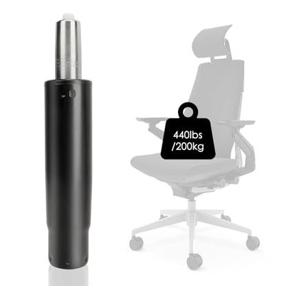 Chair Gas Lift 1.5 Inch Cylinder Office Chair Cylinder Replacemen Universal, Heavy Duty Hydraulic Piston Cylinder for Desk Chair, Gaming Seat Part
