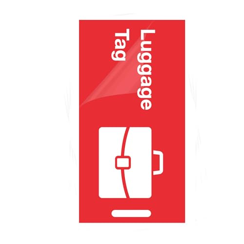 Fellowes Thermal Laminating Pouches, Luggage ID Tag Sheets, 5 Mil, 25pk - style: 5mil-25pk