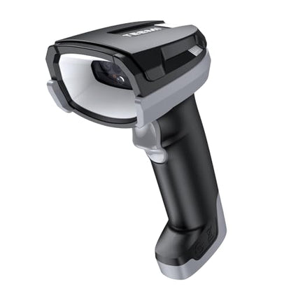 TEEMI 2D Bluetooth Barcode Scanner, Industrial Rugged Handheld Reader, High-Resolution Megapixel Sensor, Easy Battery Swap, Advanced Data Parsing, Wireless QR Code Scanner (Scanner Only) - size: Scanner Only