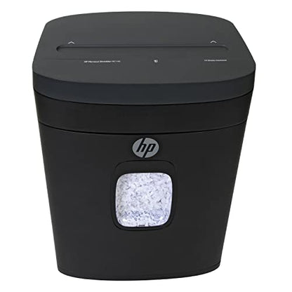 HP - Micro Cut Paper Shredder, 14-Sheet with Slide Top for Office - size: 14 Sheet