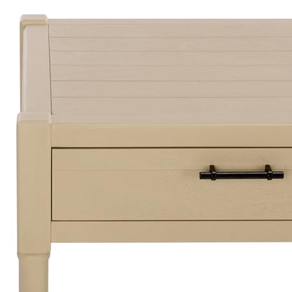 SAFAVIEH Home Collection – Filbert Sand Writing Desk, 2-Drawer Traditional Desk, Classic Home Office Design (DSK5701F) - color: Sand