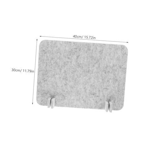 Freestanding Felt Desk Divider Panel Support Feet for Offices
