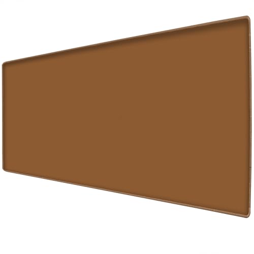 L&B Mercantile American Flag XXL Deskpad, Desk Mat for Computer Keyboard and Mouse – Patriotic USA Gaming Mousepad, Extra Long XL Mouse Pad for Laptop Office Desk. (Brown) - color: Brown