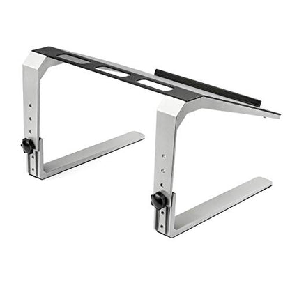 StarTech Adjustable Laptop Stand, Ergonomic Laptop Riser for Desk, Tilted
